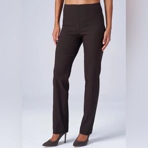 New Franne Golde Sz 4 Expresso Brown Classic Fit Brown Pants